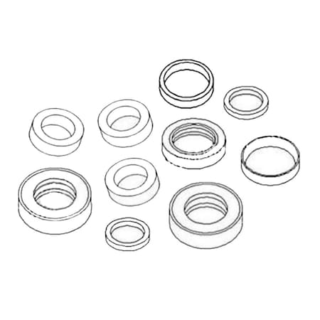 Aftermarket 103-8333 Stick Seal Kit Fits Caterpillar E307B 307 308B 1038333